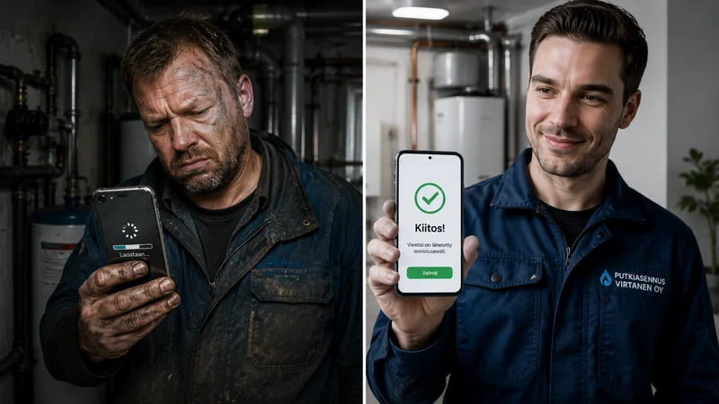 Hidas ja vanha verkkosivusto vastaan moderni ja nopea verkkosivusto